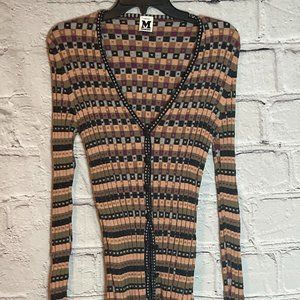M by MISSONI Wool-Blend Cardigan